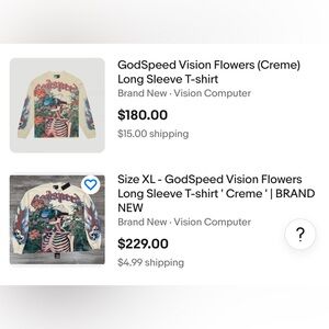 Vision Flowers Long Sleeve Shirt - Cream